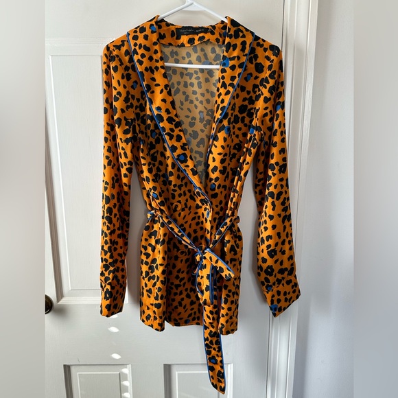 House of Harlow x Revolve Leopard Jacket - Picture 2 of 5